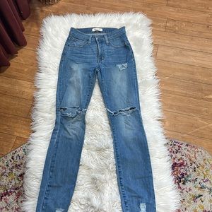 Madewell skinny jeans